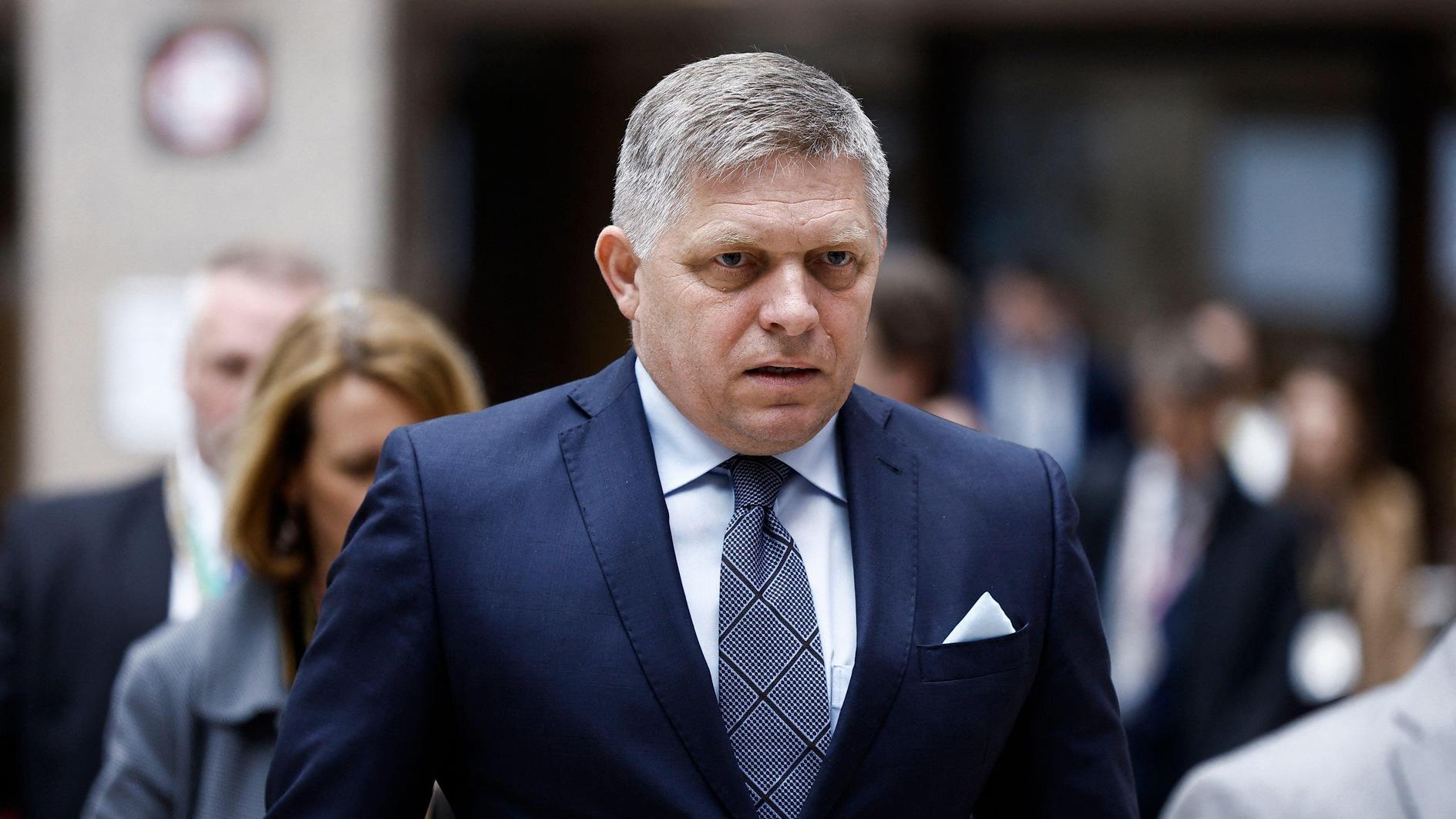 Slovak PM shot after govt meeting, taken to hospital